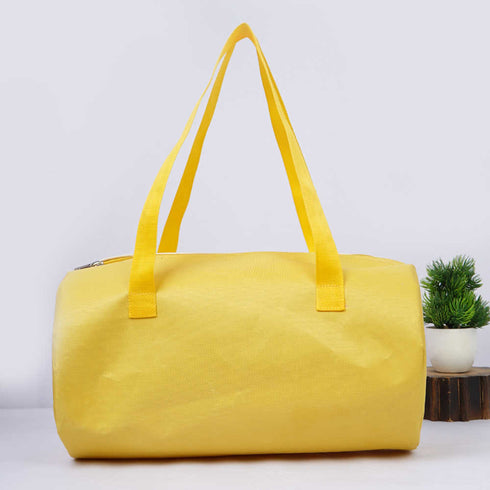 Personalised Yellow Swimming Duffle Bag for Kids