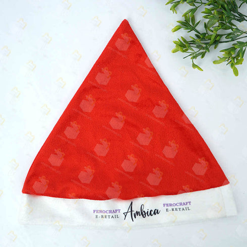 Customized Santa Hat Set of 10