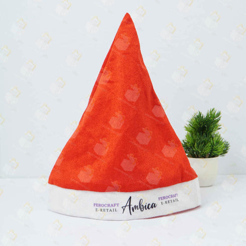 Customized Santa Hat Set of 10