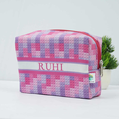 Personalised Puzzle Printed Box Pouch for Kids