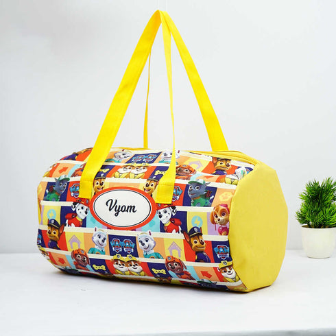 Personalised Dogs Printed Swimming Duffle Bag for Kids