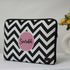 Black & White Printed Personalised Laptop Sleeve/Cover Combo Gift Set - Uncommongifts.in