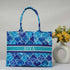 Customized Ethnic Motifs Blue Printed Combo Gift Set - Uncommongifts.in