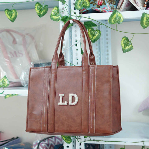 Luxe Brown Handbag - Uncommongifts.in