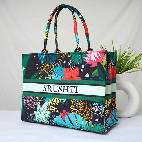 Personalised Floral Printed Combo Gift Set