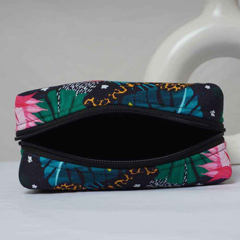 Personalised Floral Printed Box Bag Combo