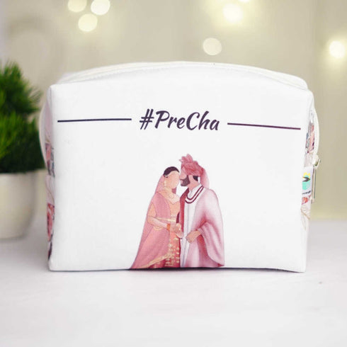 Personalised Wedding Printed Box Pouch