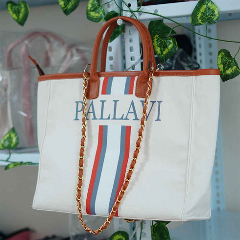 Luna Brown Handle Handbag - Uncommongifts.in