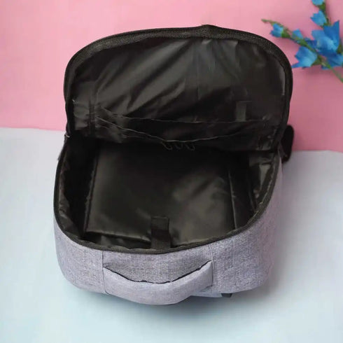 Personalized Printed Canvas & PU Backpack