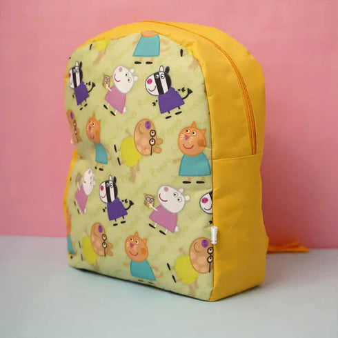 Personalized Cartoon Printed Backpack For Kids