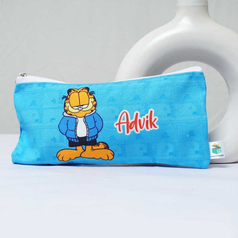 Cat Printed Kids Drawstring Bag & Pouch Combo