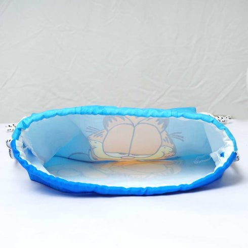 Personalised Cat Printed Kids Drawstring Bag