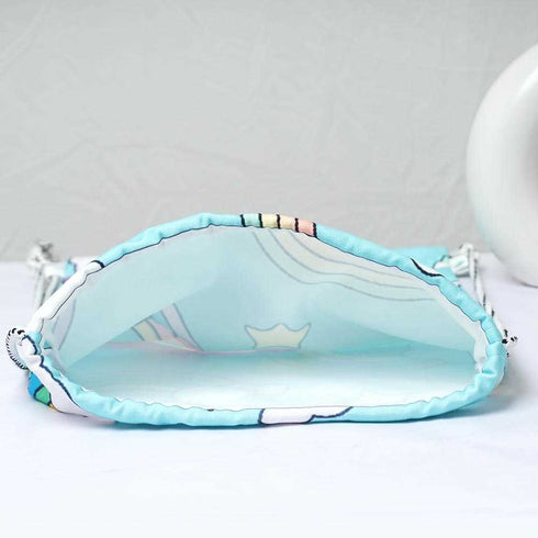 Personalised Rainbow Printed Kids Drawstring Bag