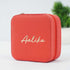 Personalized Organizer Jewellery Box for Women - Red