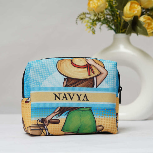 Personalised Beach Box Pouch - Uncommongifts.in