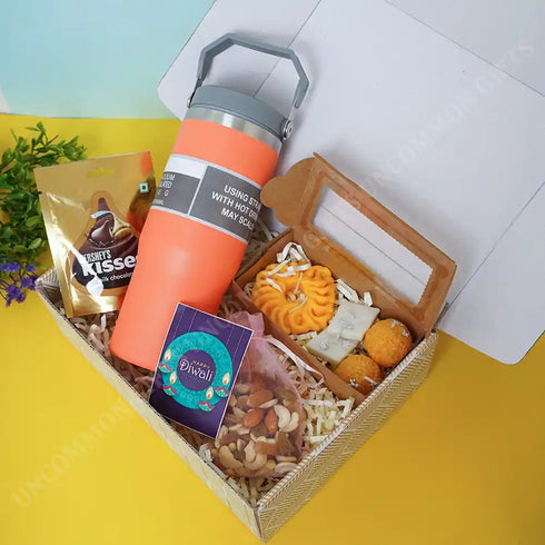 Handle Tumbler Diwali Gift Hamper