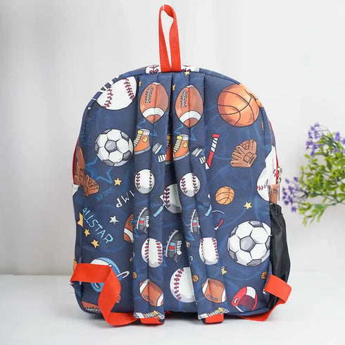 Personalised Football Printed Backpack for Kids