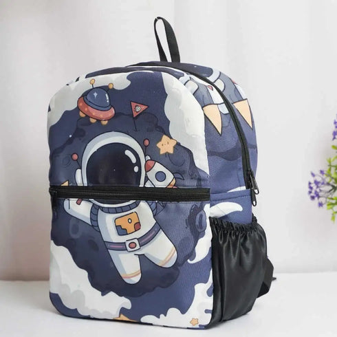 Personalized Space Printed Backpack for Kids