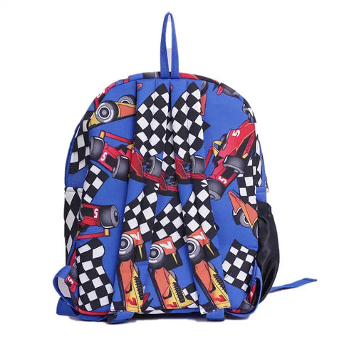 Personalized Car Printed Backpack for Kids