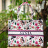 Customized Floral Box Tote Bag - Uncommongifts.in