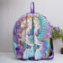 Personalised Unicorn Printed Kids Backpack