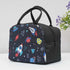 Personalized Space Printed Kids Lunch Bag With Handle