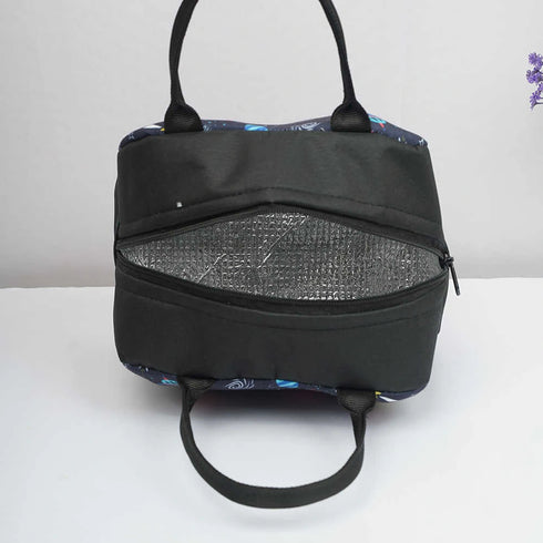 Personalized Space Printed Kids Lunch Bag With Handle