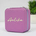 Personalized Organizer Jewellery Box for Women - Purple