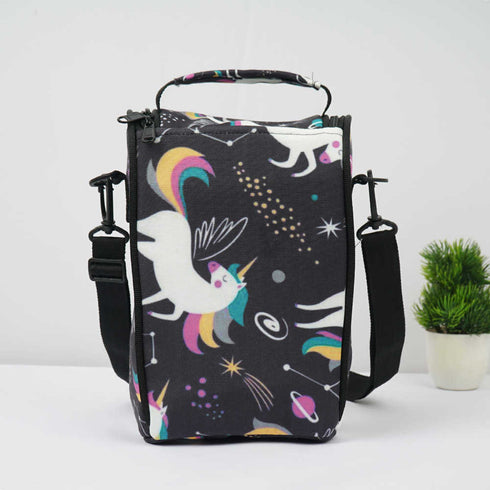 Personalised Unicorns Printed Kids Lunch Bag