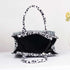 Black and White Leopard Printed Box Tote Bag - Uncommongifts.in