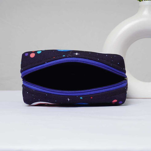 Personalised Black Printed Kids Box Pouch