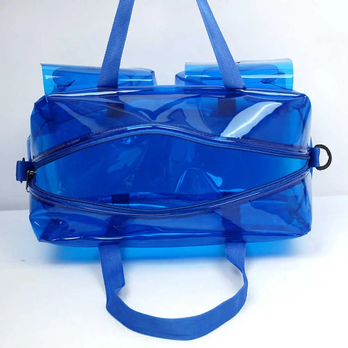 Personalized Kids Jelly Duffle Bag - Blue