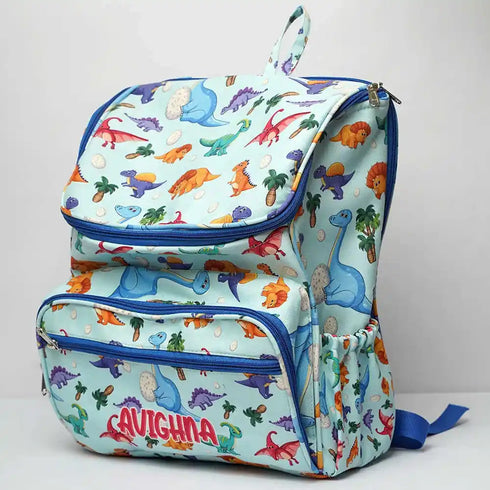Animals Printed Personalized Diaper Bag