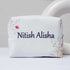 Personalised Peacock Printed Box Pouch