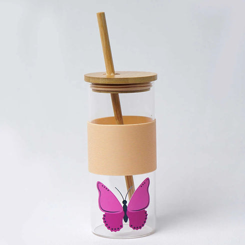 Personalised Grip Glass Tumbler