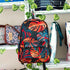 Black Leaf Motif Bag Pack - Uncommongifts.in