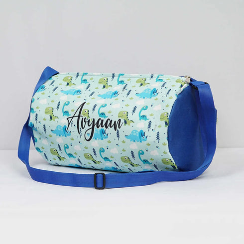 Personalised Animal Printed Kids Swimming Sling Duffle Bag