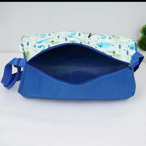 Personalised Animal Printed Kids Swimming Sling Duffle Bag