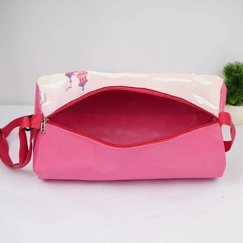 Personalised Rainbow Printed Kids Swimming Sling Duffle Bag