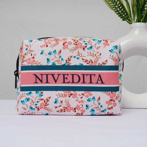 Pink Floral Personalised Combo Gift Set