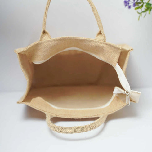 Personalized Printed Jute Bag