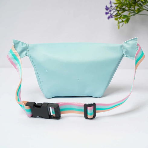 Personalized PU Pouch with Patch and Initial Letter for Kids