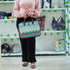 Printed Canvas and PU Laptop Bag Fit 15.6 Inch Laptop - Uncommongifts.in