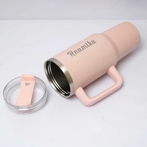 Personalized Stainless Tumbler with Box Bag Combo