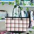Checks Printed Canvas Shoulder Bag Handbag - Uncommongifts.in