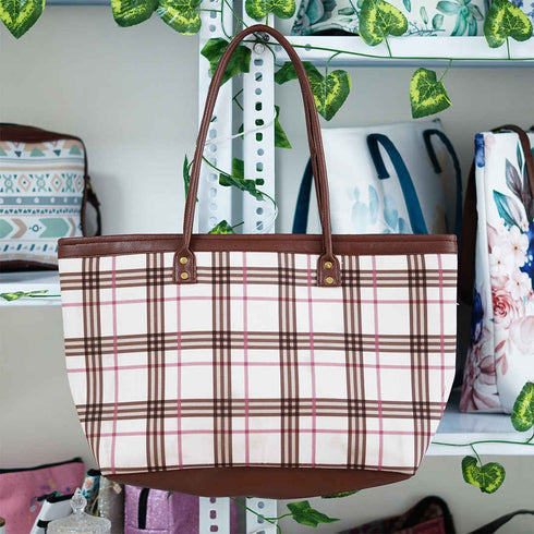 Printed Canvas Shoulder Bag Handbag - Uncommongifts.in