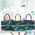 Customized Floral Printed Green Handheld Box Bag - Uncommongifts.in