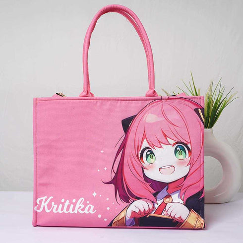 Personalised Cartoon Printed Kids Box Bag Combo Gift Set