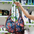 Ethnic Motifs Printed Half Moon Hobo Bag - Uncommongifts.in