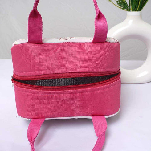 Personalised Donut Printed Kids Lunch Bag With Handle